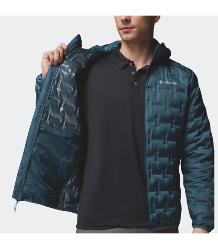 Columbia Delta Ridge II Down Hooded Jacket Everblue