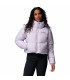 Columbia Γυναικείο Μπουφάν Puffect II Cropped Jacket Purple - tokatlis.gr