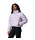 Columbia Γυναικείο Μπουφάν Puffect II Cropped Jacket Purple - tokatlis.gr