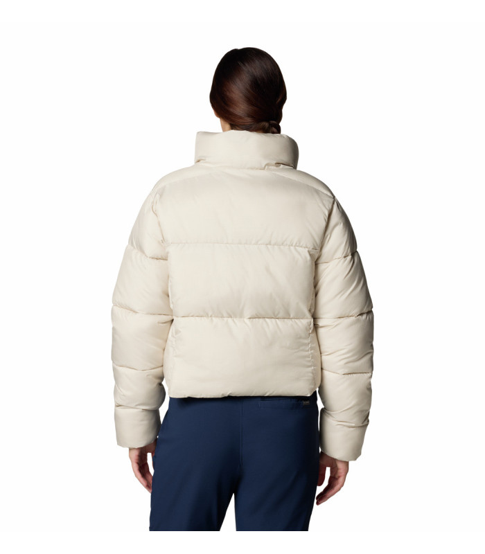 Columbia Γυναικείο Μπουφάν Puffect II Cropped Jacket Dark Stone - tokatlis.gr