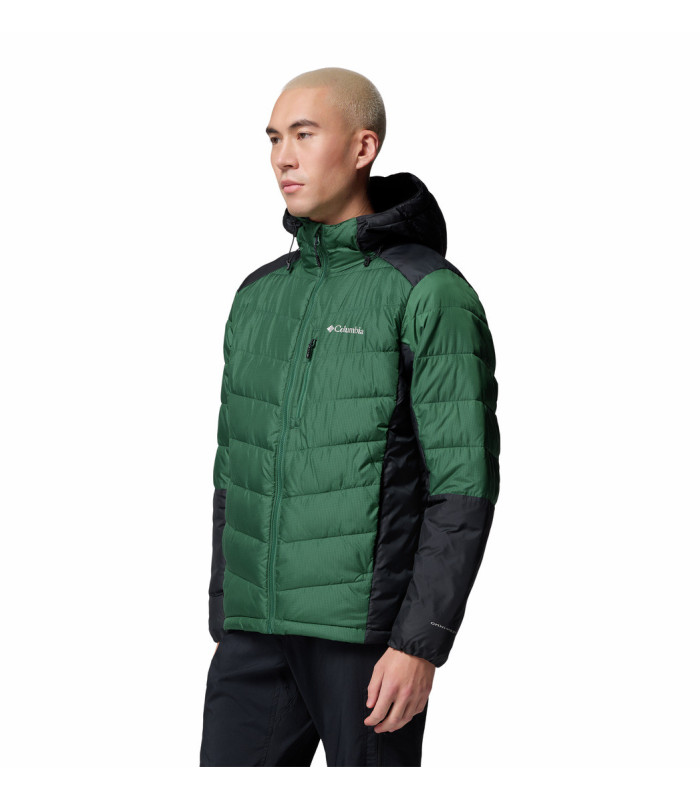 Columbia Ανδρικό Μπουφάν Labyrinth Loop II Hooded Jacket Rain Forest/Black
