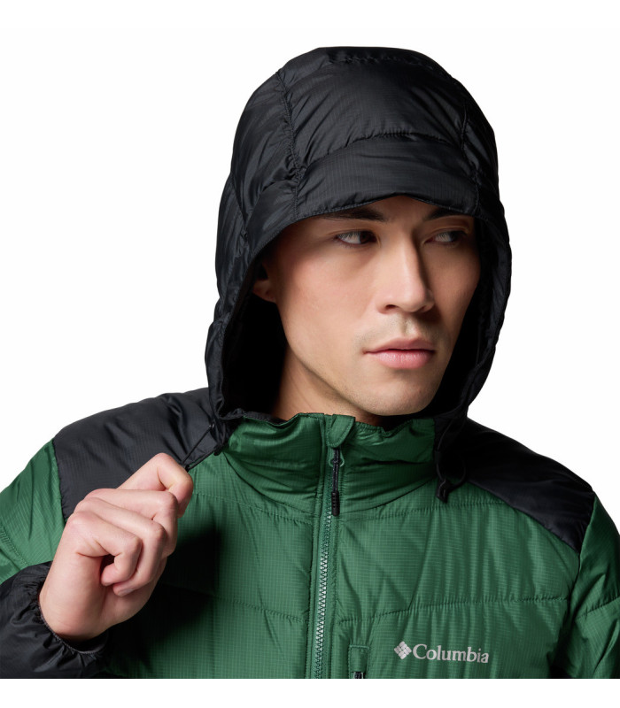 Columbia Ανδρικό Μπουφάν Labyrinth Loop II Hooded Jacket Rain Forest/Black