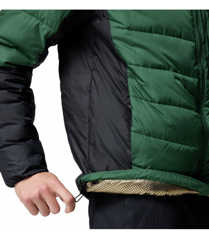 Columbia Ανδρικό Μπουφάν Labyrinth Loop II Hooded Jacket Rain Forest/Black