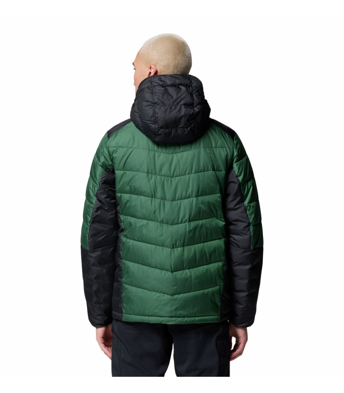 Columbia Ανδρικό Μπουφάν Labyrinth Loop II Hooded Jacket Rain Forest/Black