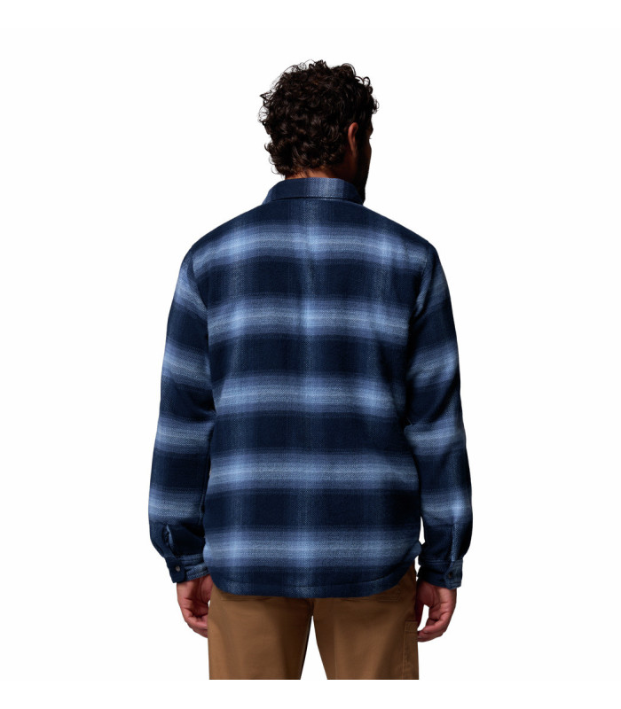 Columbia Ανδρικό Πουκάμισο Windward II Shirt Jacket Collegiate Navy Blurred Ombre