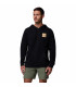 Columbia Ανδρική Μπλούζα Trek Hoodie Black/Roxy Brand-tokatlis.gr