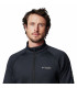 Columbia Ανδρική Μπλούζα Crystal Leaf Omni-Heat Helix Half Zip Black