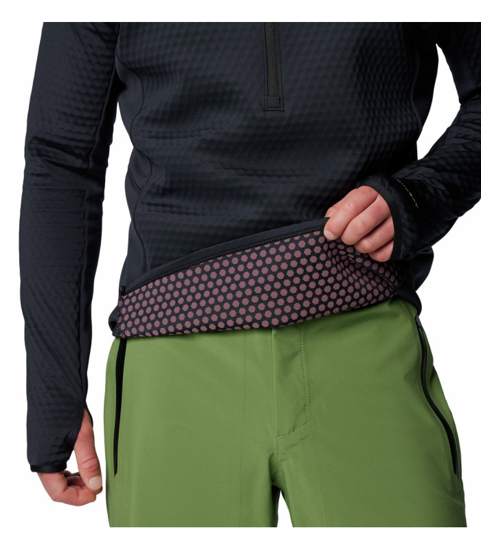 Columbia Ανδρική Μπλούζα Crystal Leaf Omni-Heat Helix Half Zip Black