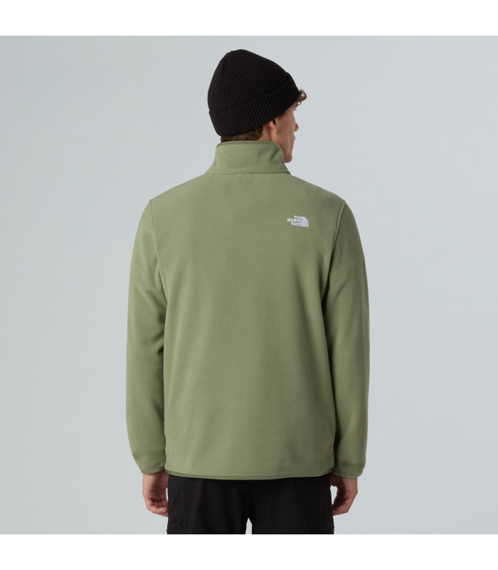 The North Face M Glacier 1/4 Zip Fleece Bark Mist