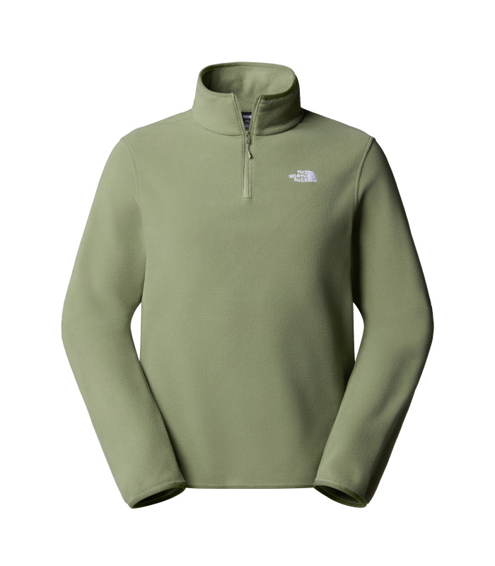 The North Face M Glacier 1/4 Zip Fleece Bark Mist