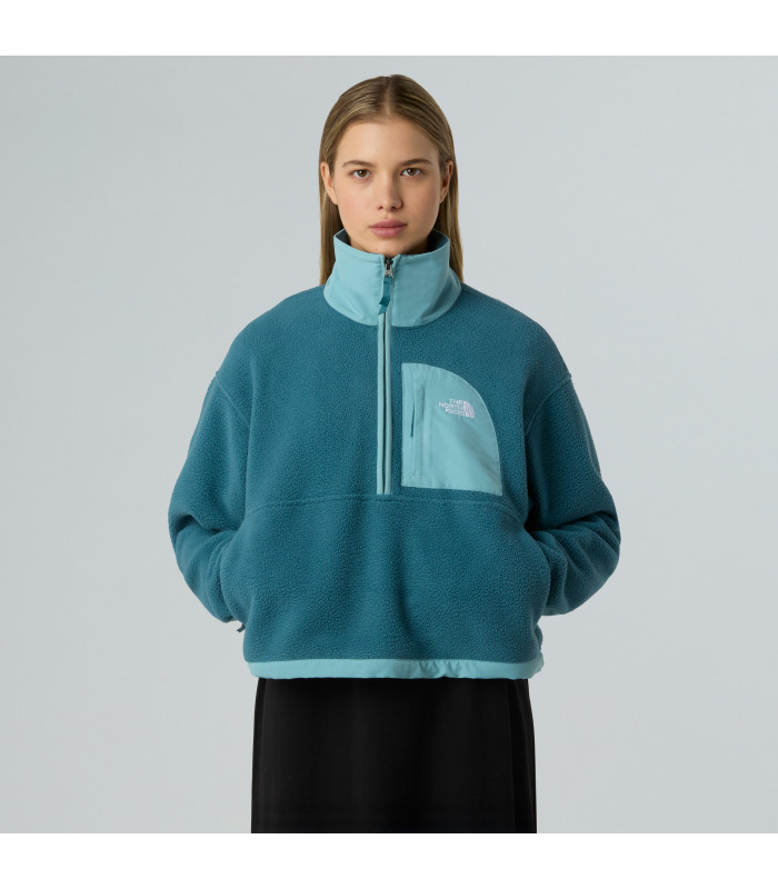 The North Face W Yumiori  1/2 Zip Fleece Space/blue Eclipse