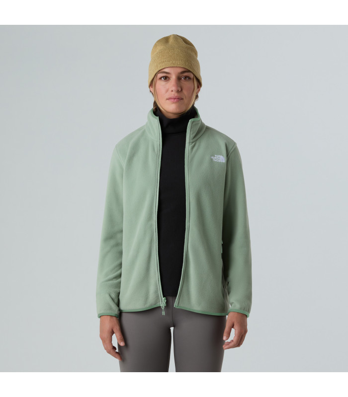 The North Face W Glacier Full Zip Fleece Slate Moss