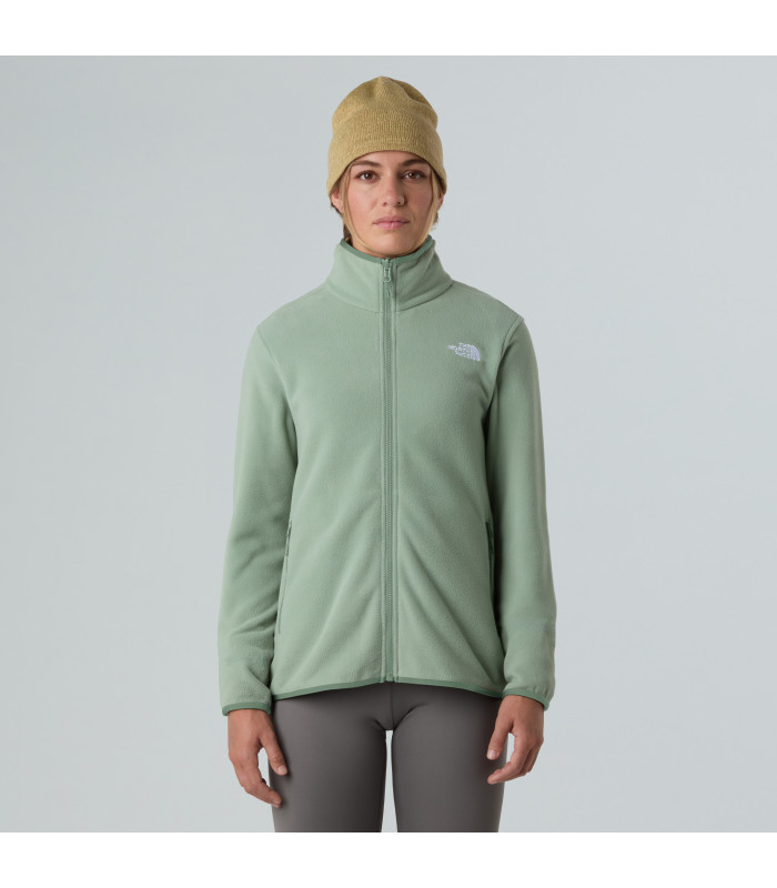 The North Face W Glacier Full Zip Fleece Slate Moss