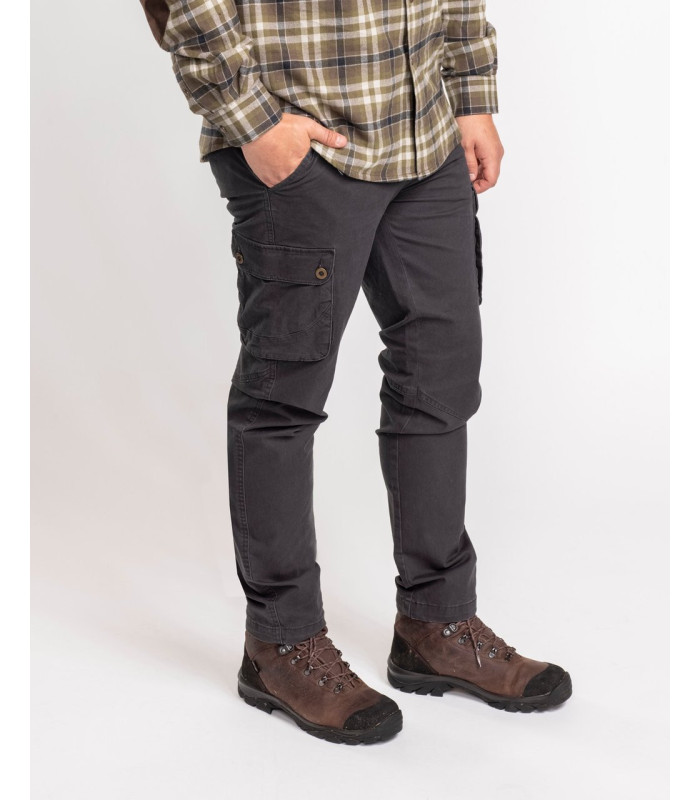 Pinewood Ανδρικό Παντελόνι Serengeti Anthracite - tokatlis.gr