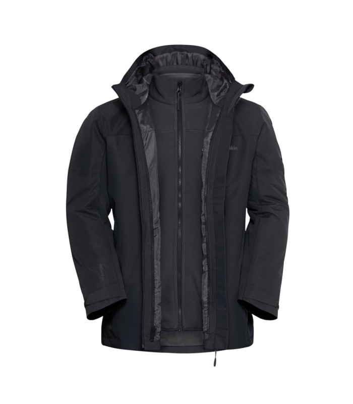 Jack Wolfskin Ανδρικό Μπουφάν Taubenberg Black