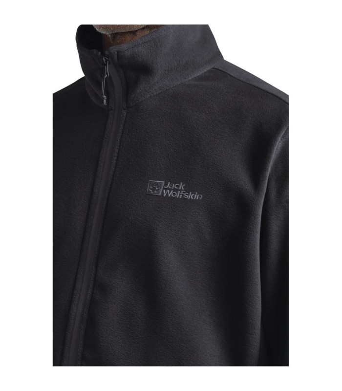 Jack Wolfskin Ανδρική Ζακέτα Fleece Taunus Fz Black