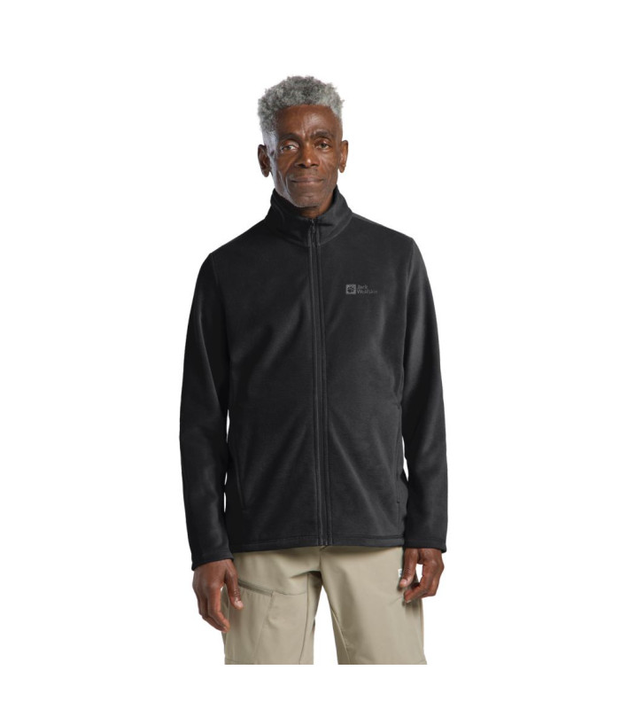 Jack Wolfskin Ανδρική Ζακέτα Fleece Taunus Fz Black