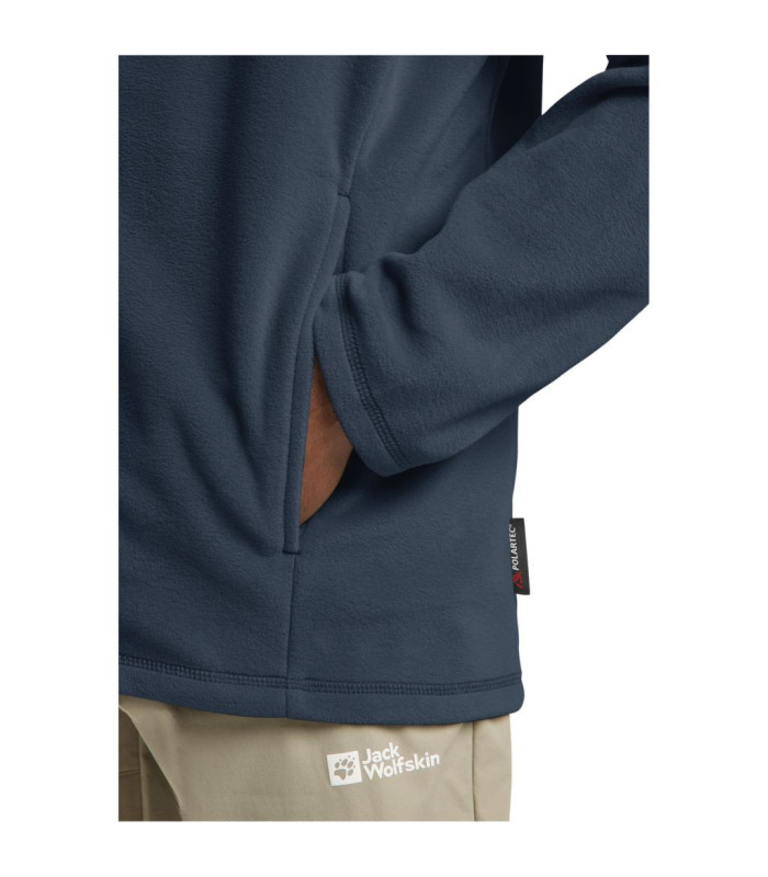 Jack Wolfskin Ανδρική Ζακέτα Fleece Taunus Fz Midnight Sky