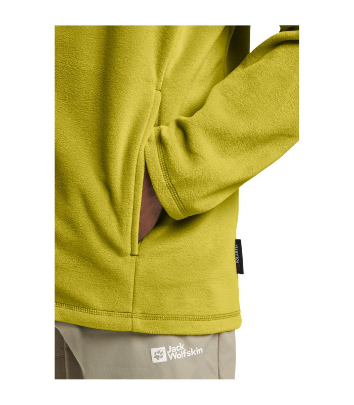 Jack Wolfskin Ανδρική Ζακέτα Fleece Taunus Fz Chartreuse