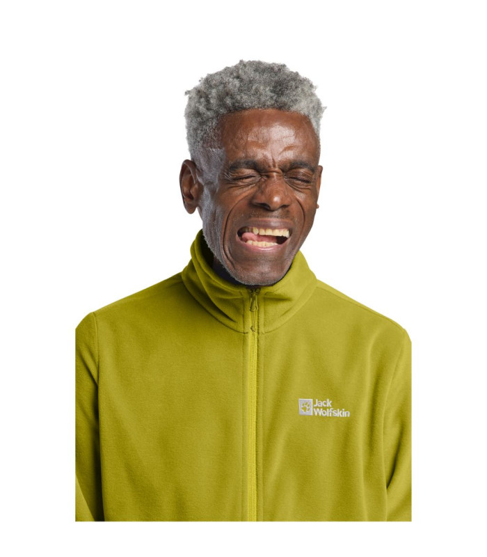 Jack Wolfskin Ανδρική Ζακέτα Fleece Taunus Fz Chartreuse