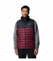 Columbia Ανδρικό Γιλέκο Powder Lite II Vest Rich Wine Black