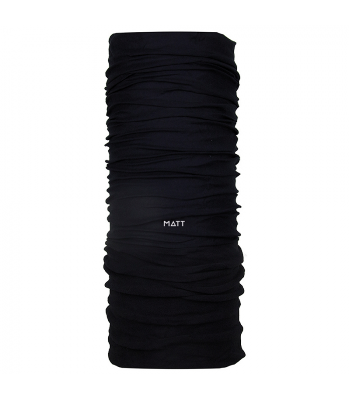 Matt - Scarf CoolmaxProEco & Polartec Black