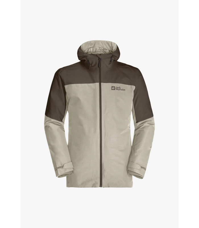 Jack Wolfskin Ανδρινό Μπουφάν GLAABACH 3IN1 Seal