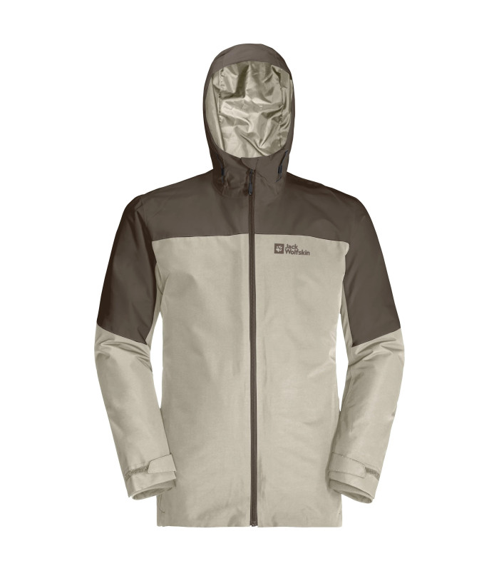 Jack Wolfskin Ανδρινό Μπουφάν GLAABACH 3IN1 Seal