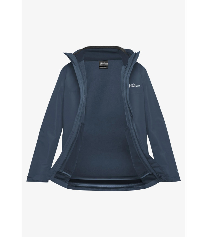 Ανδρικό Μπουφάν Jack Wolfskin Taubenberg 3in1 Texapore Midnight Sky | tokatlis.gr