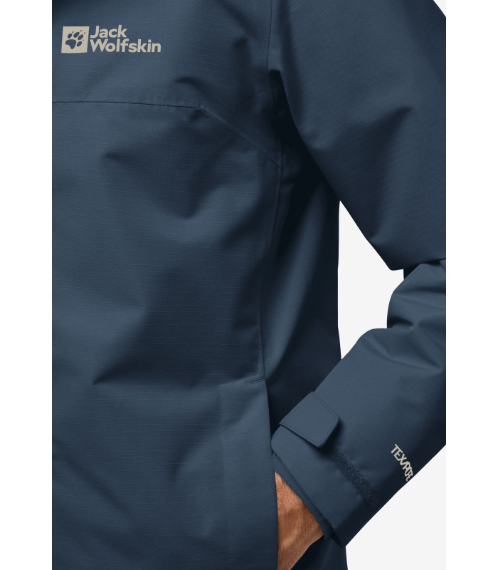 Ανδρικό Μπουφάν Jack Wolfskin Taubenberg 3in1 Texapore Midnight Sky | tokatlis.gr