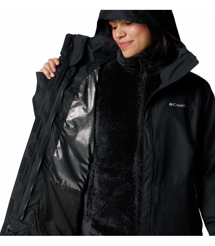 Columbia Γυναικείο Μπουφάν Bugaboo III Fleece Interchange Jacket Black