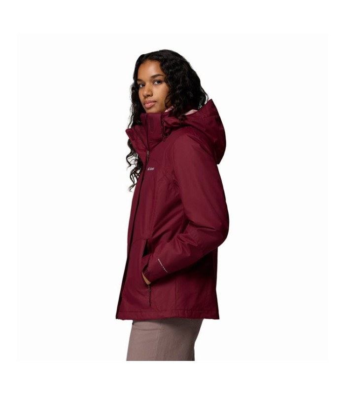 Columbia Γυναικείο Μπουφάν Bugaboo III Fleece Interchange Jacket Rich Wine