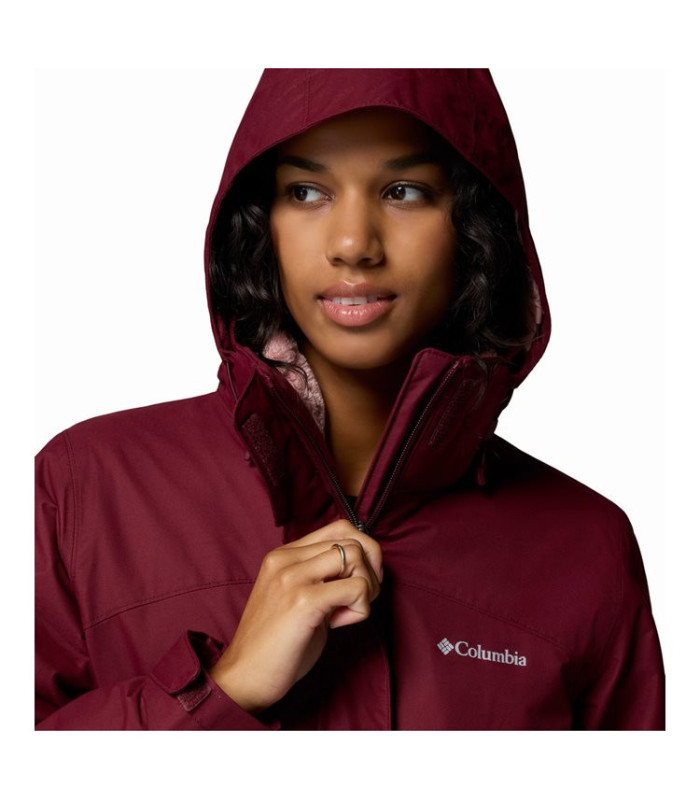 Columbia Γυναικείο Μπουφάν Bugaboo III Fleece Interchange Jacket Rich Wine