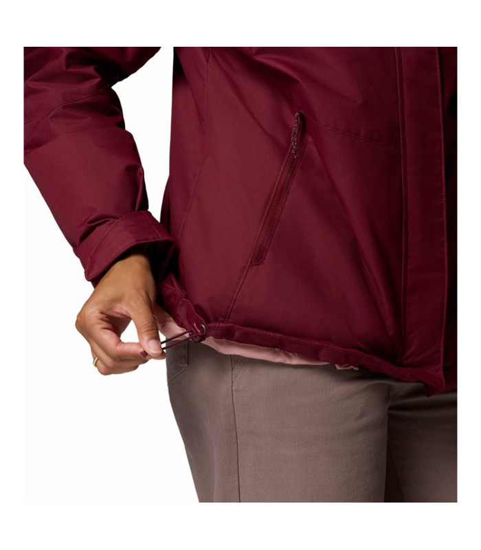 Columbia Γυναικείο Μπουφάν Bugaboo III Fleece Interchange Jacket Rich Wine