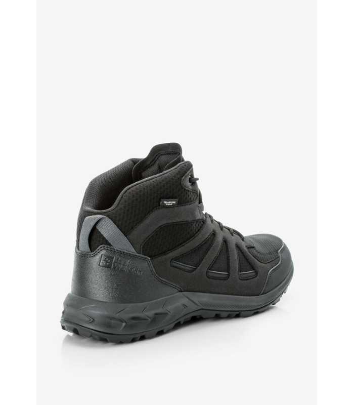 Jack Wolfskin Ανδρικά Μποτάκια Woodland 2 Texapore Mid Black