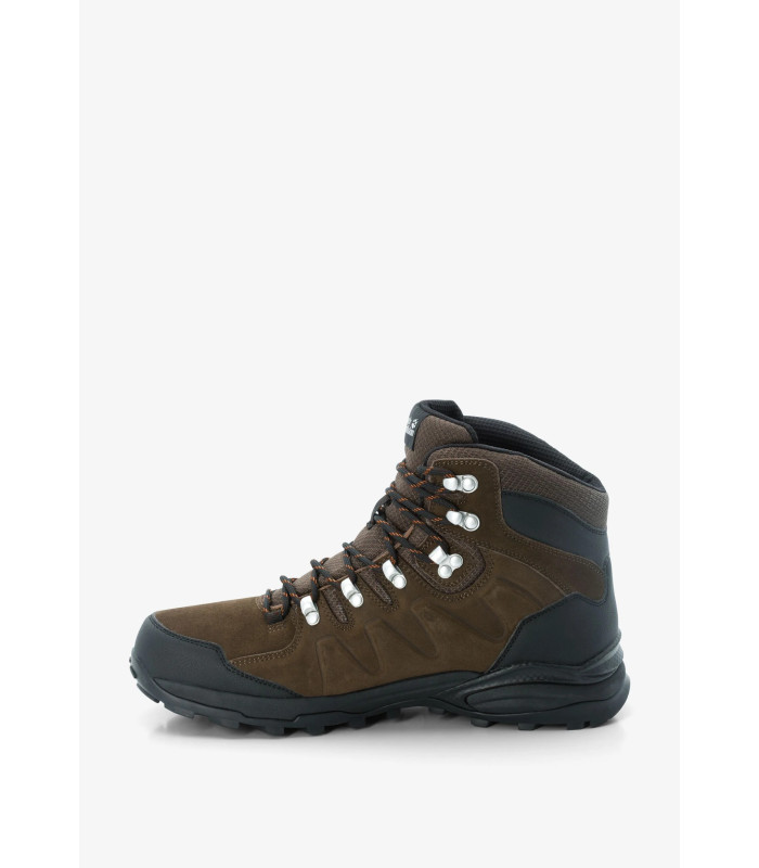 Jack Wolfskin Ανδρικά Μποτάκια Refugio Texapore Mid Brown Phantom