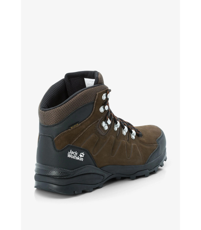 Jack Wolfskin Ανδρικά Μποτάκια Refugio Texapore Mid Brown Phantom