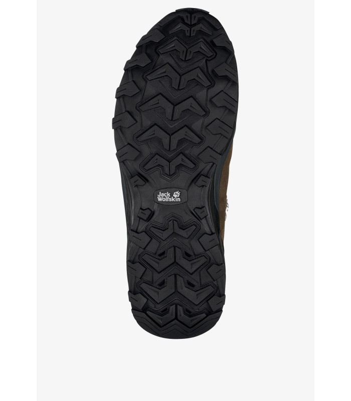 Jack Wolfskin Ανδρικά Μποτάκια Refugio Texapore Mid Brown Phantom