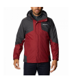 Columbia Ανδρικό Μπουφάν Bugaboo II Fleece Interchange Jacket Red