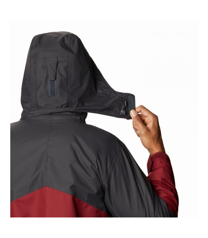 Columbia Ανδρικό Μπουφάν Bugaboo II Fleece Interchange Jacket Red