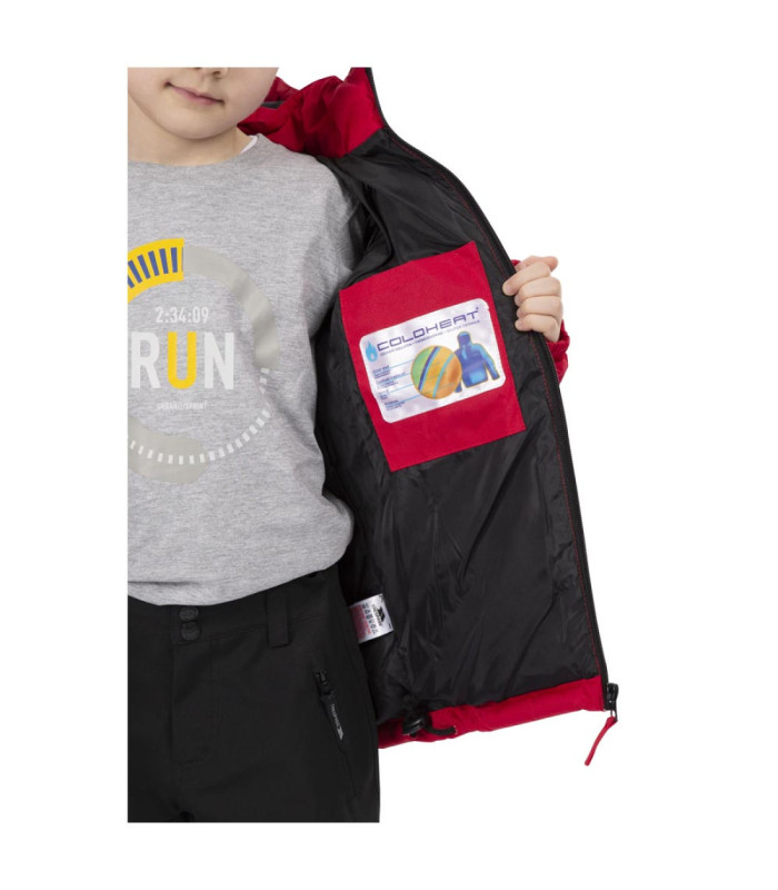 Trespass Παιδικό Μπουφάν Tuff Padded Casual Jacket Red