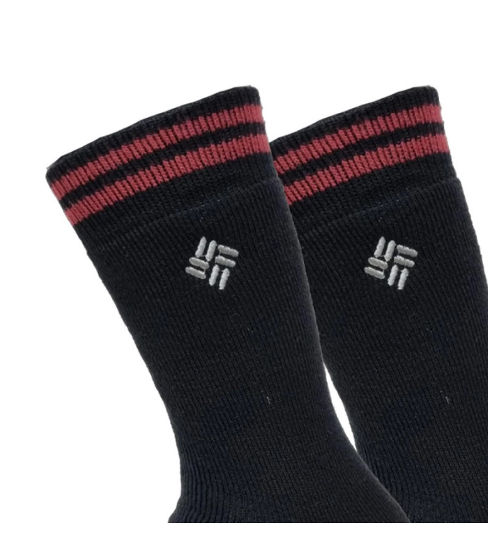 Columbia Ανδρικές Κάλτσες 2 Ζεύγη Lifestyle Thermal Crew Black