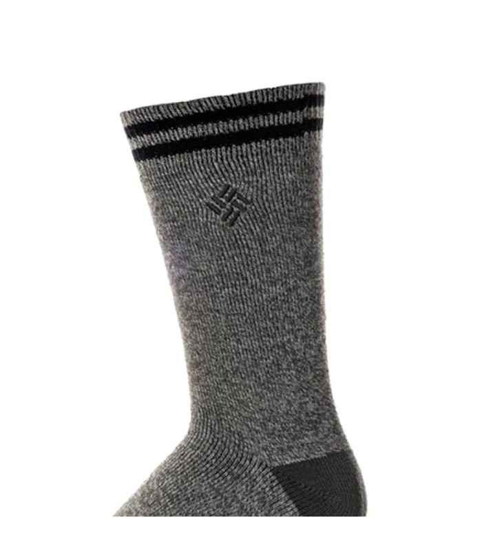 Columbia Ανδρικές Κάλτσες 2 Ζεύγη Lifestyle Thermal Crew Grey