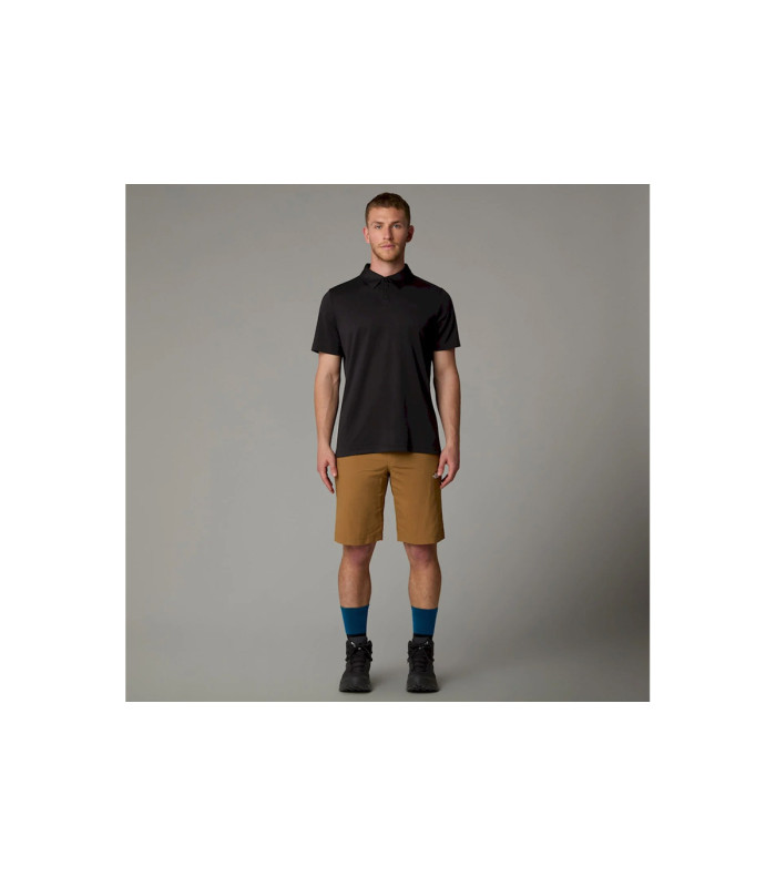 The North Face Ανδρικό Μπλουζάκι Tanken Polo Black  - tokatlis.gr