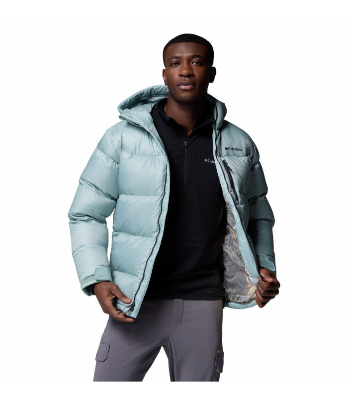 Columbia Ανδρικό Μπουφάν Cloudview Down Hooded Jacket Crushed Blue