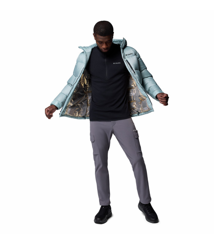 Columbia Ανδρικό Μπουφάν Cloudview Down Hooded Jacket Crushed Blue