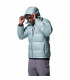 Columbia Ανδρικό Μπουφάν Cloudview Down Hooded Jacket Crushed Blue