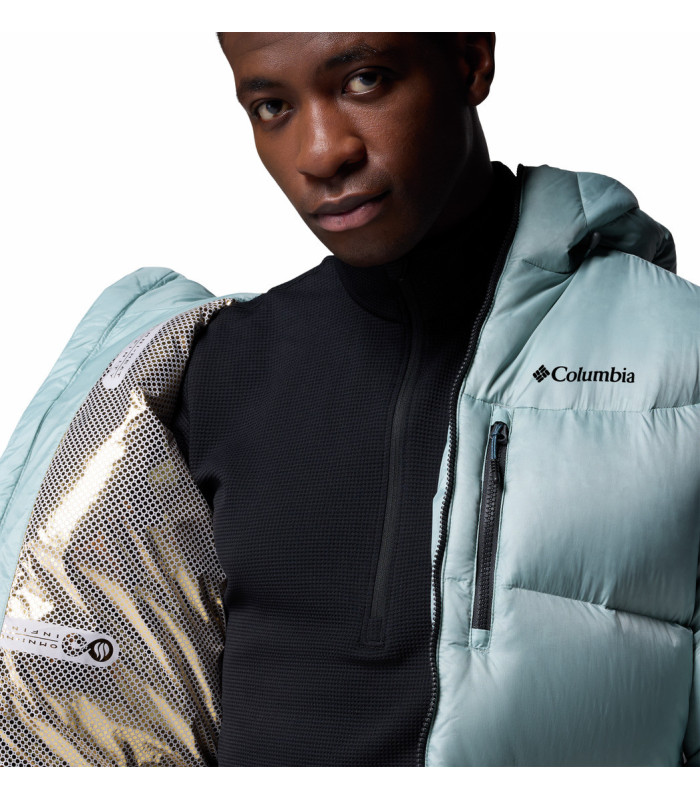 Columbia Ανδρικό Μπουφάν Cloudview Down Hooded Jacket Crushed Blue