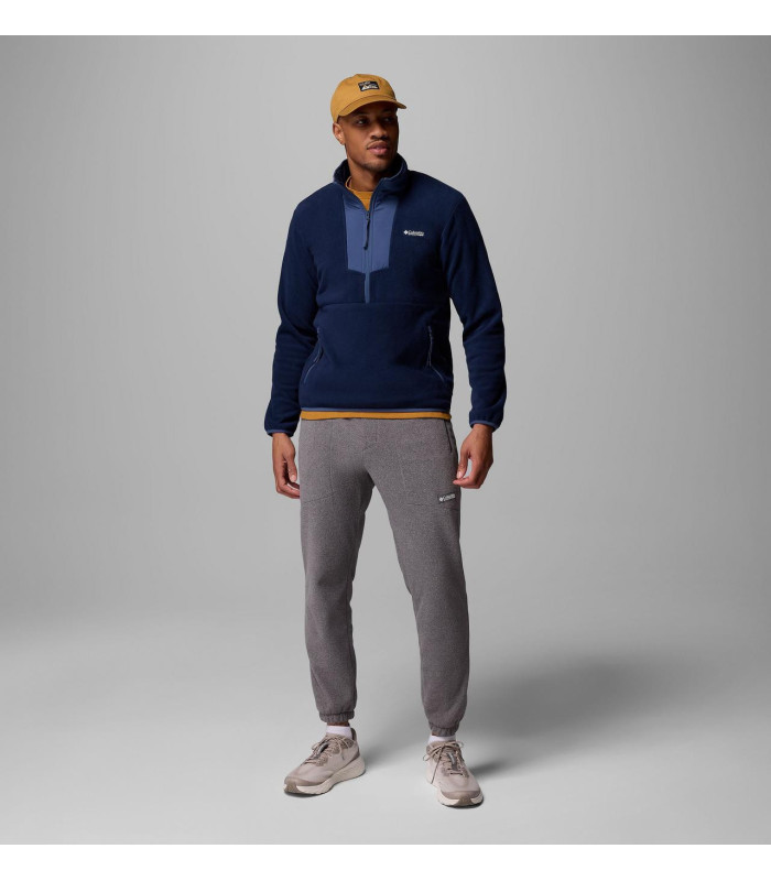 Columbia Ανδρική Μπλούζα Sequoia Grove Half Zip Fleece Collegiate Navy, Dark Mountain