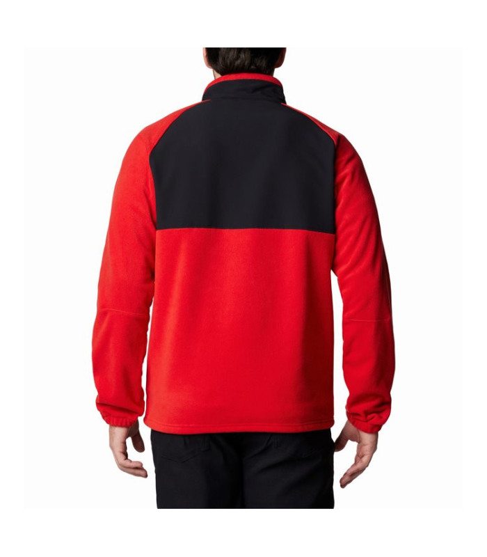 Columbia Ανδρική Ζακέτα Sage Peak Full Zip Fleece Sail Red, Black
